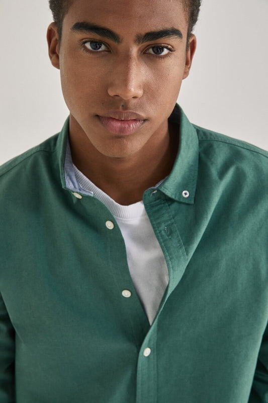 Springfield Colored Oxford shirt - Smgarment's