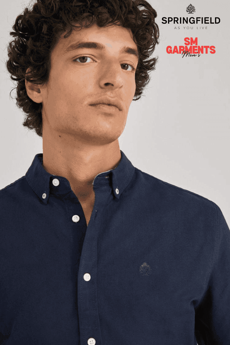 SPRINGFIELD COLOURFUL OXFORD SHIRT - Smgarment's