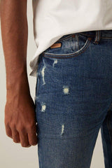 SPRINGFIELD Dark Medium Slim Jeans - Smgarment's
