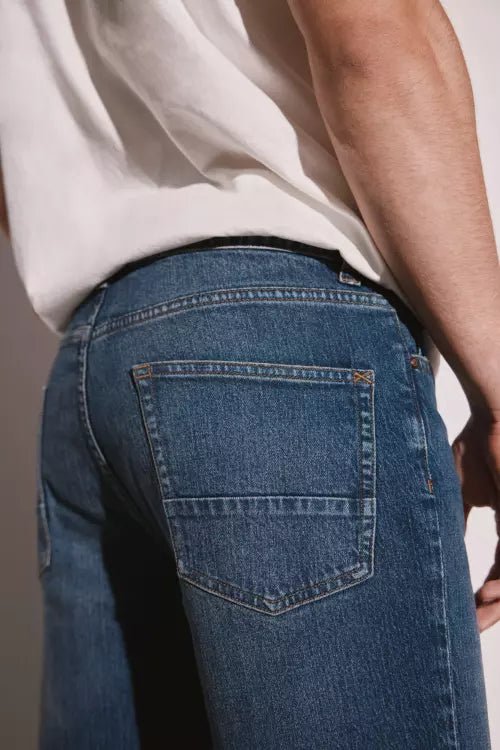 Springfield Dark slim straight jeans - Smgarment's