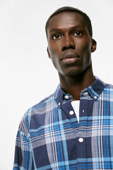 Springfield Light checked shirt - Smgarment's