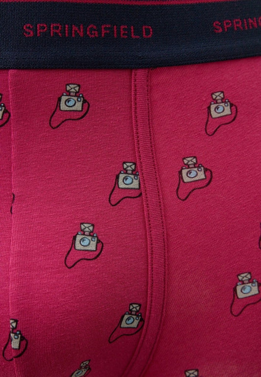 SPRINGFIELD Printed Boxer Shorts - Smgarment's