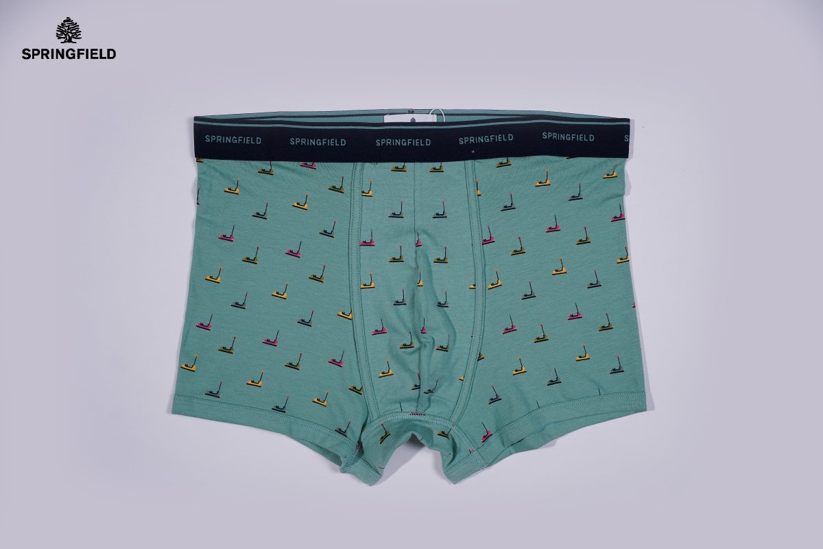 SPRINGFIELD Printed Boxer Shorts - Smgarment's