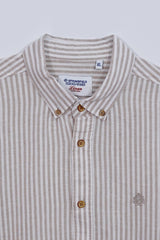 Springfield Striped Linen Shirt - Smgarment's