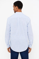 Striped shirt with flame collar - SMgarment's