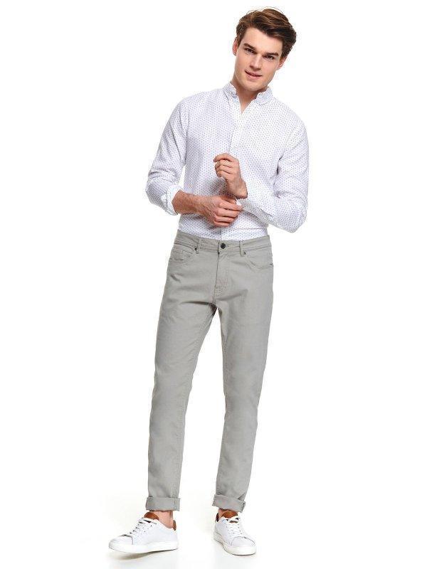 STRUCTURAL SLIM FIT TROUSERS - SMgarment's