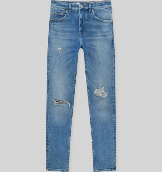 Super Skinny Jeans Ripped Style - SMgarment's