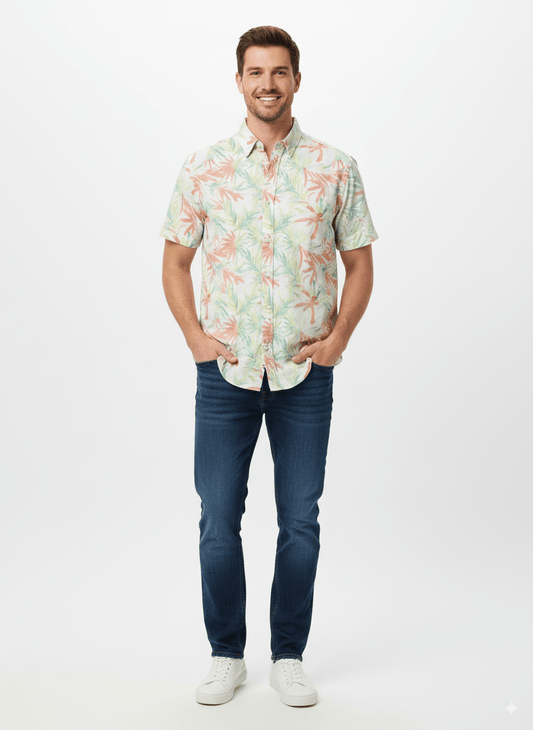 SUPPLY PRINTED SHIRT - Smgarment's