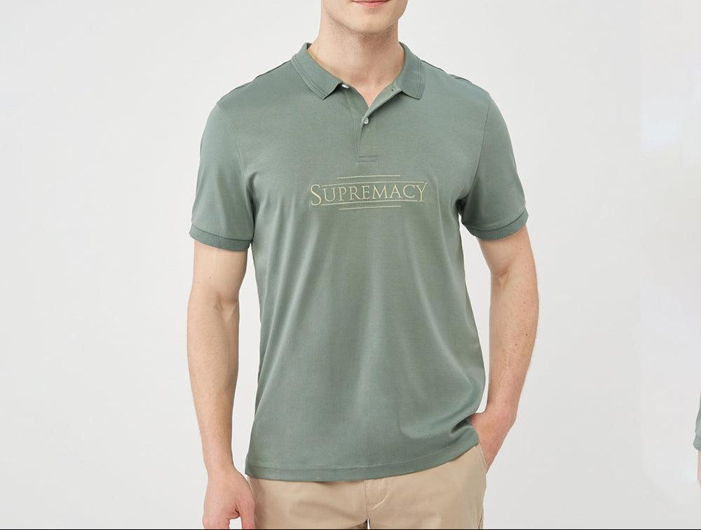 Supremacy Luxury cotton polo - SMgarment's