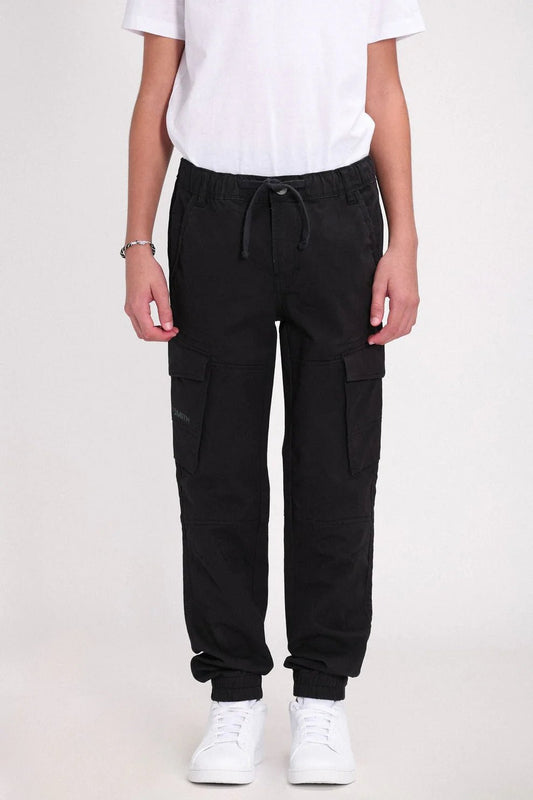 TEDDY SMITH Cargo Pants With Cuffed Hem - SMgarment's