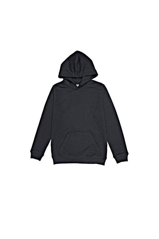 TERRANOVA KIDS BASIC PULLOVER HOODIE - BLACK - Smgarment's