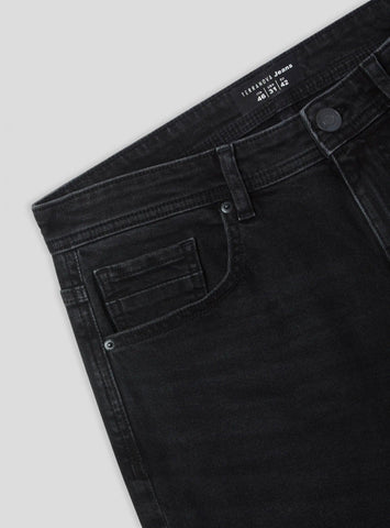 TERRANOVA REGULAR NERO JEANS - SMgarment's