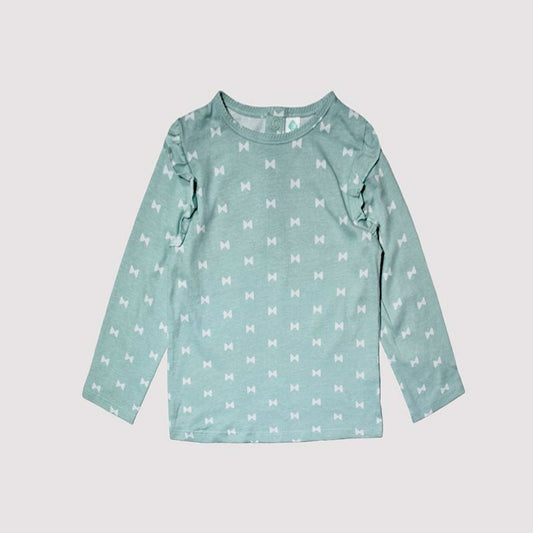 Tex Baby Long Sleeves FRILL T Shirt - Smgarment's