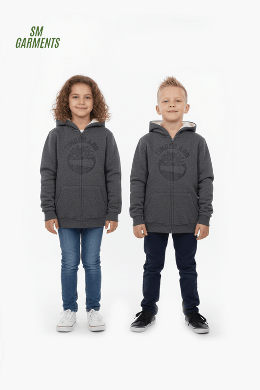 TIMBERLAND Kids Cozy Sherpa - Lined Full - Zip Hoodie - Smgarment's