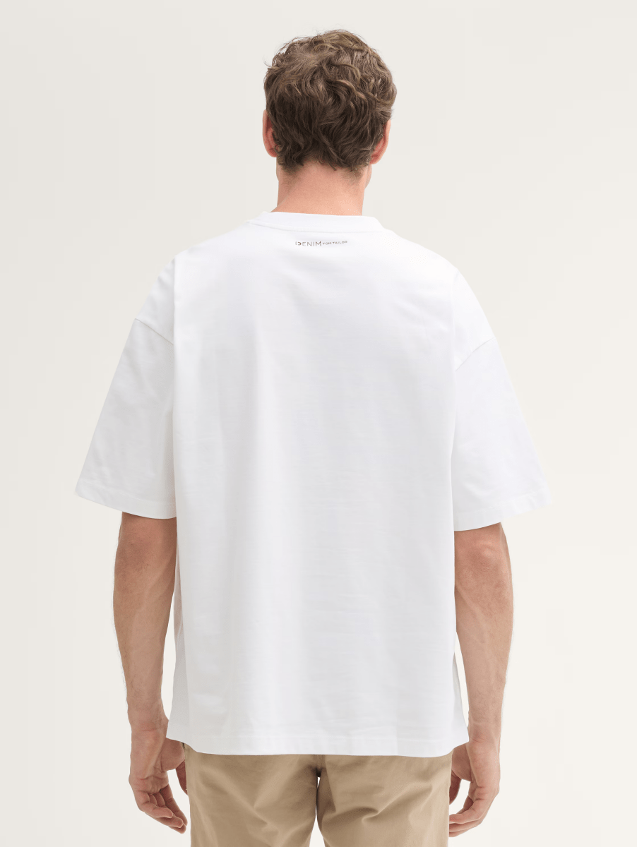 TOM TAILOR Denim Male Oversized T-shirt - Smgarment's