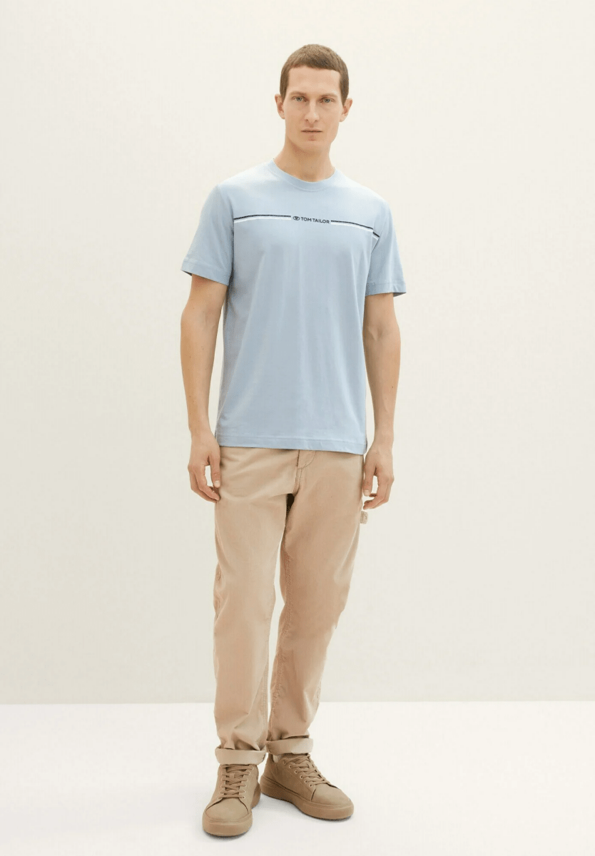 TOM TAILOR MEN'S T-shirt with round neckline - Smgarment's