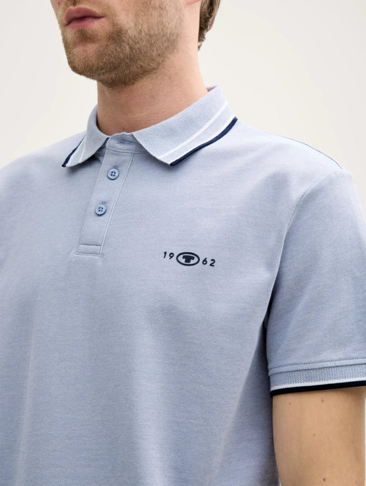 TOM TAILOR Piqué Polo Shirt With Stretch - Smgarment's