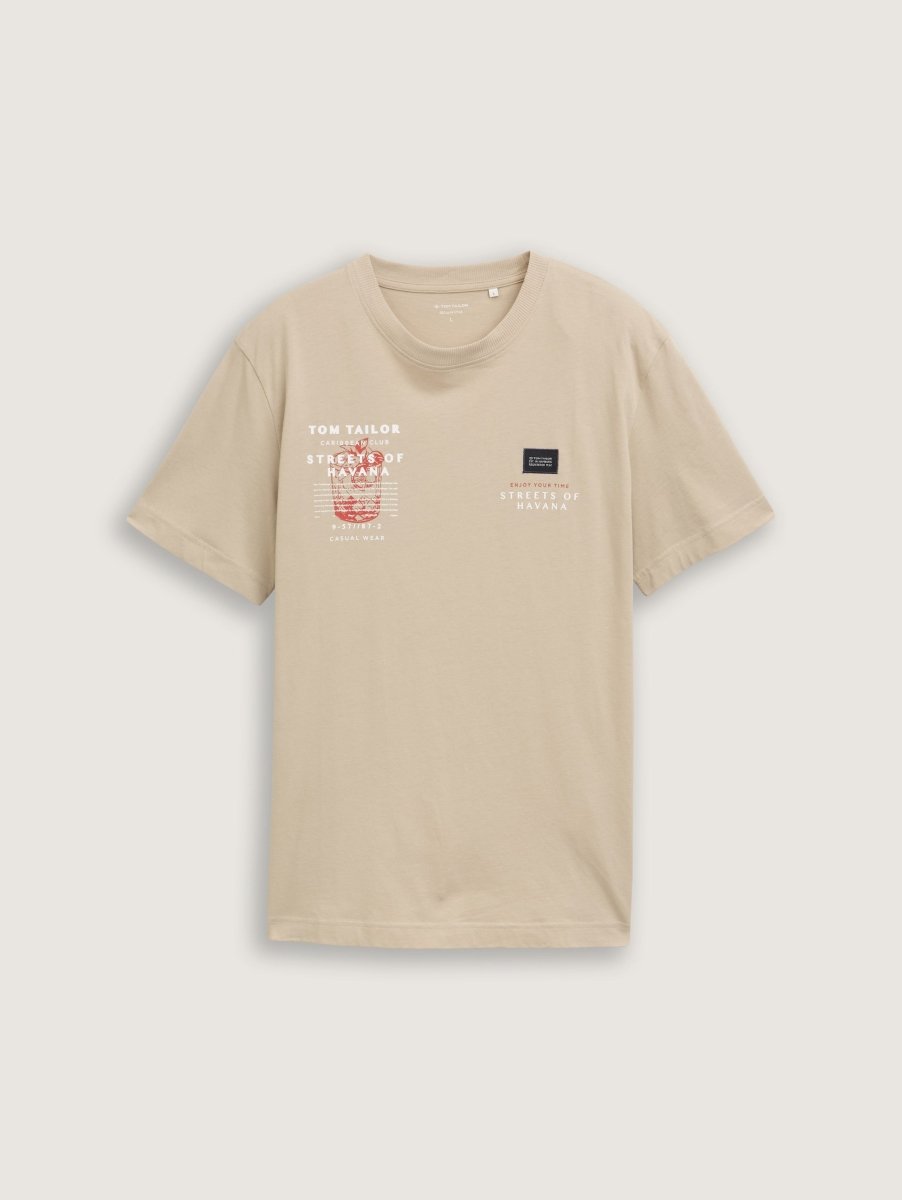 TOM TAILOR T-shirt with round neckline - Smgarment's