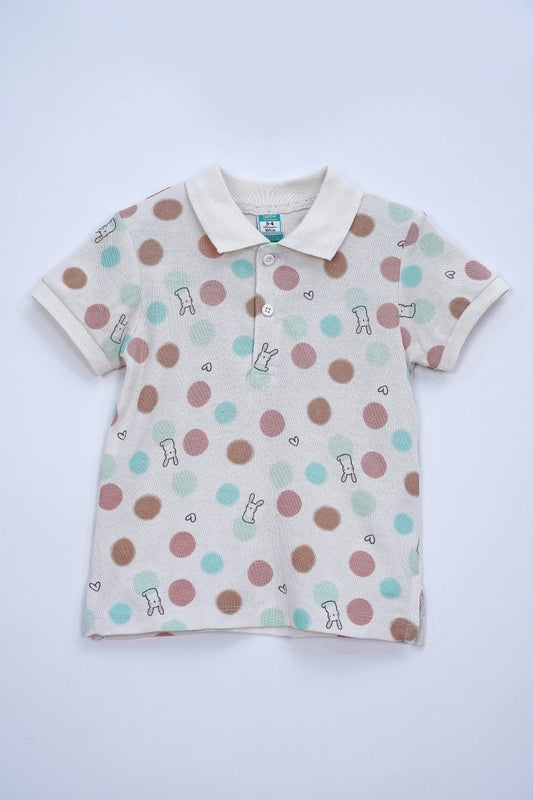 TOP TOP Boys Printed Polo T Shirt - Smgarment's