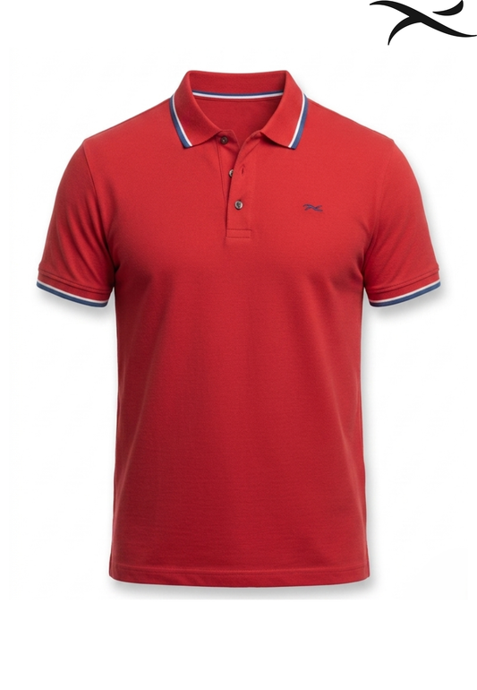 BRAX MENS LOGO BASIC POLO