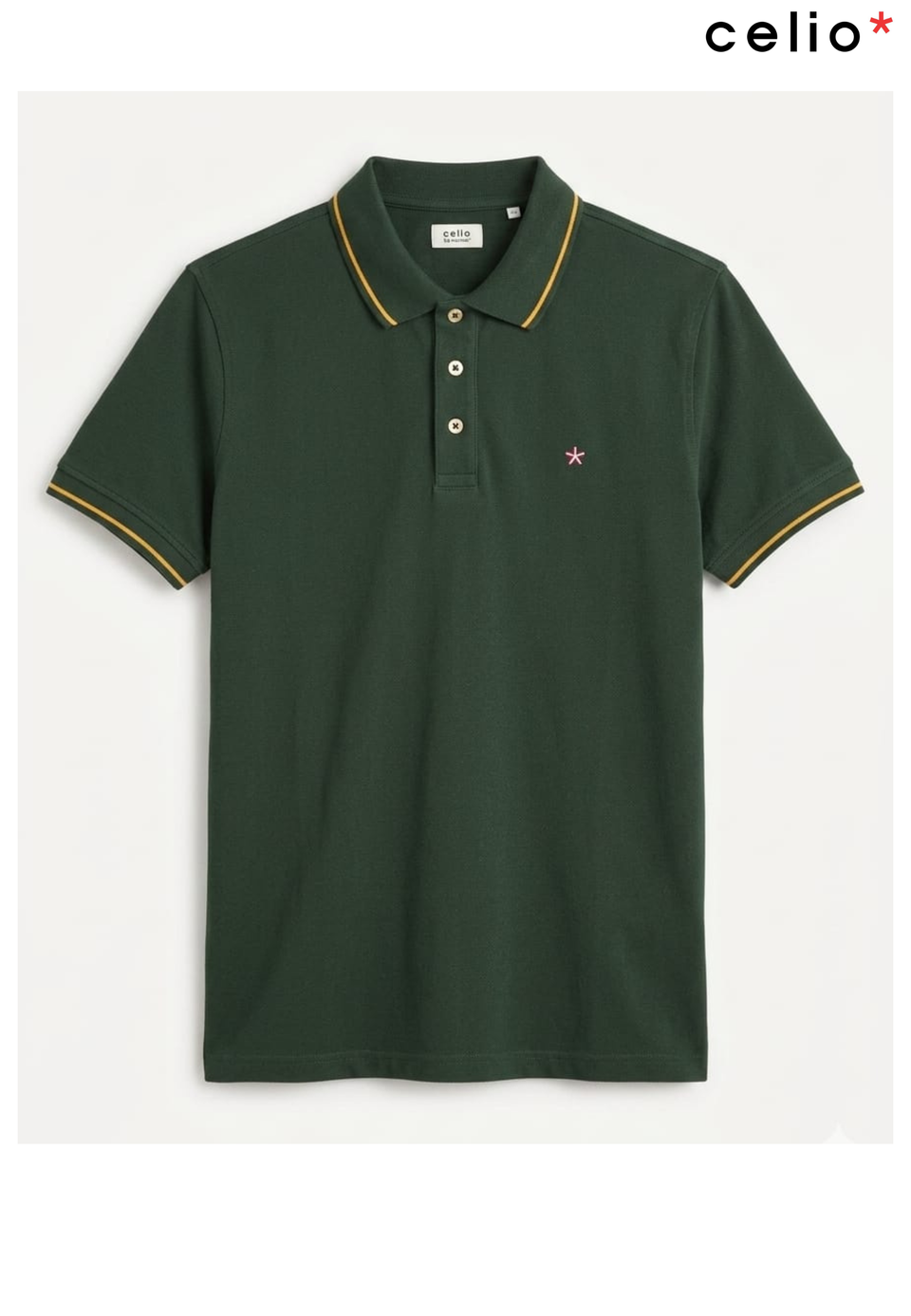 MENS BASIC LOGO POLO