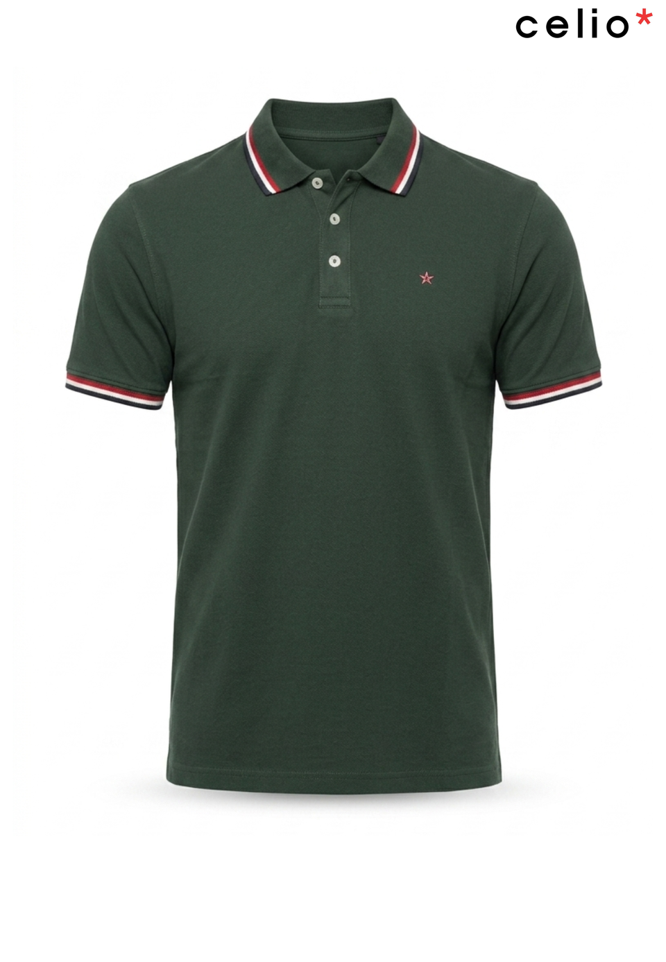 MENS BASIC LOGO POLO