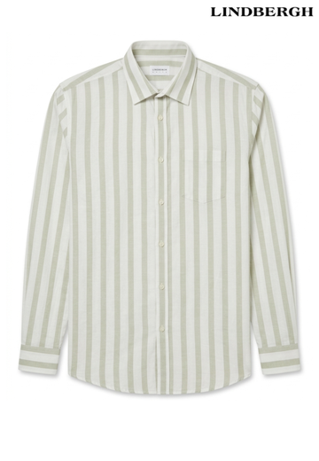 Lindbergh White Stripe Shirt