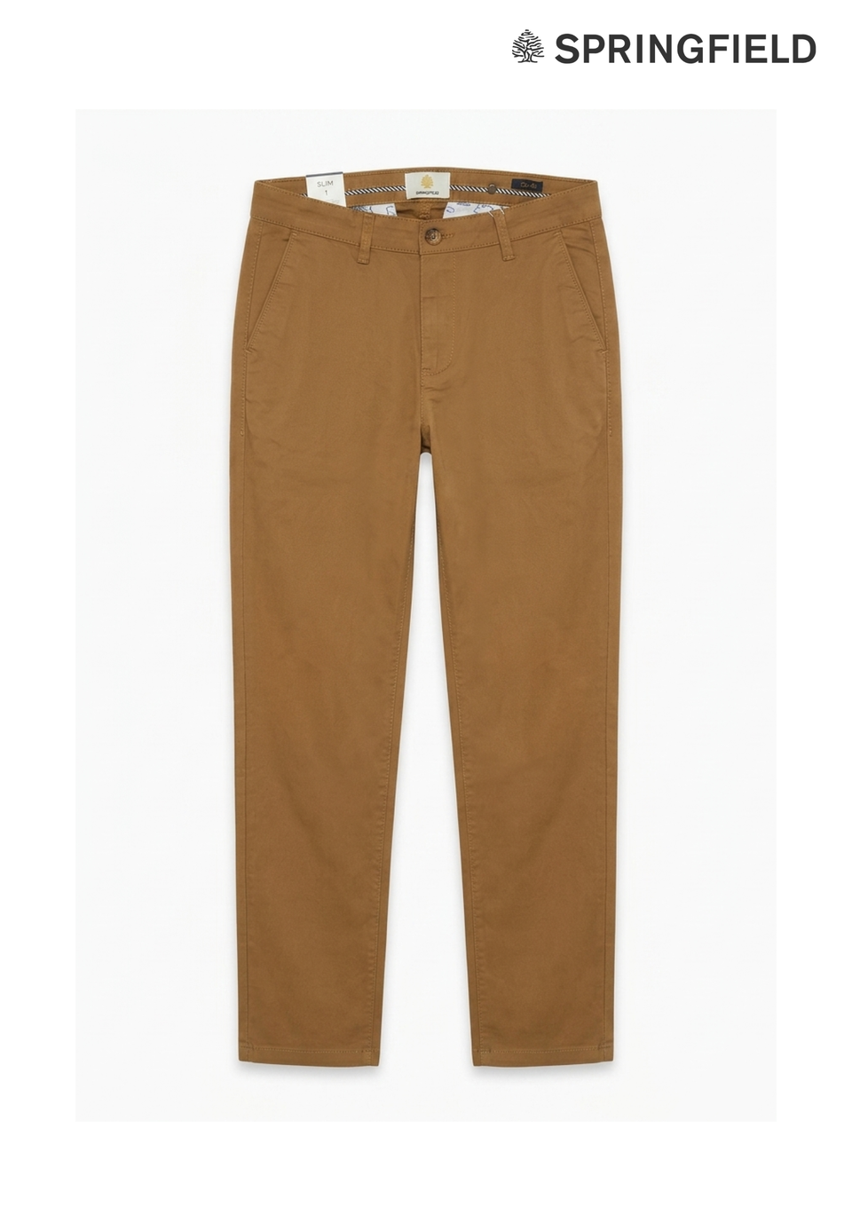 Men Slim Fit Cotton Pants
