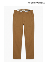 Springfield Men Slim Fit Cotton Pants