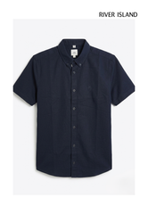 River Island Short Sleeve Oxford Shirt