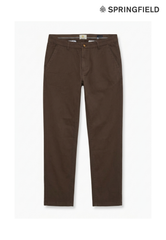 Springfield Men Slim Fit Cotton Pants