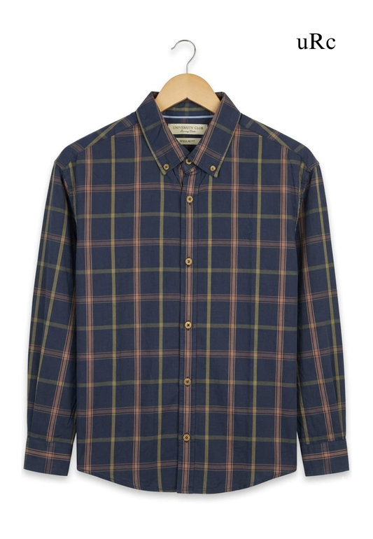 University Club Rowing Club Men Check Shirt
