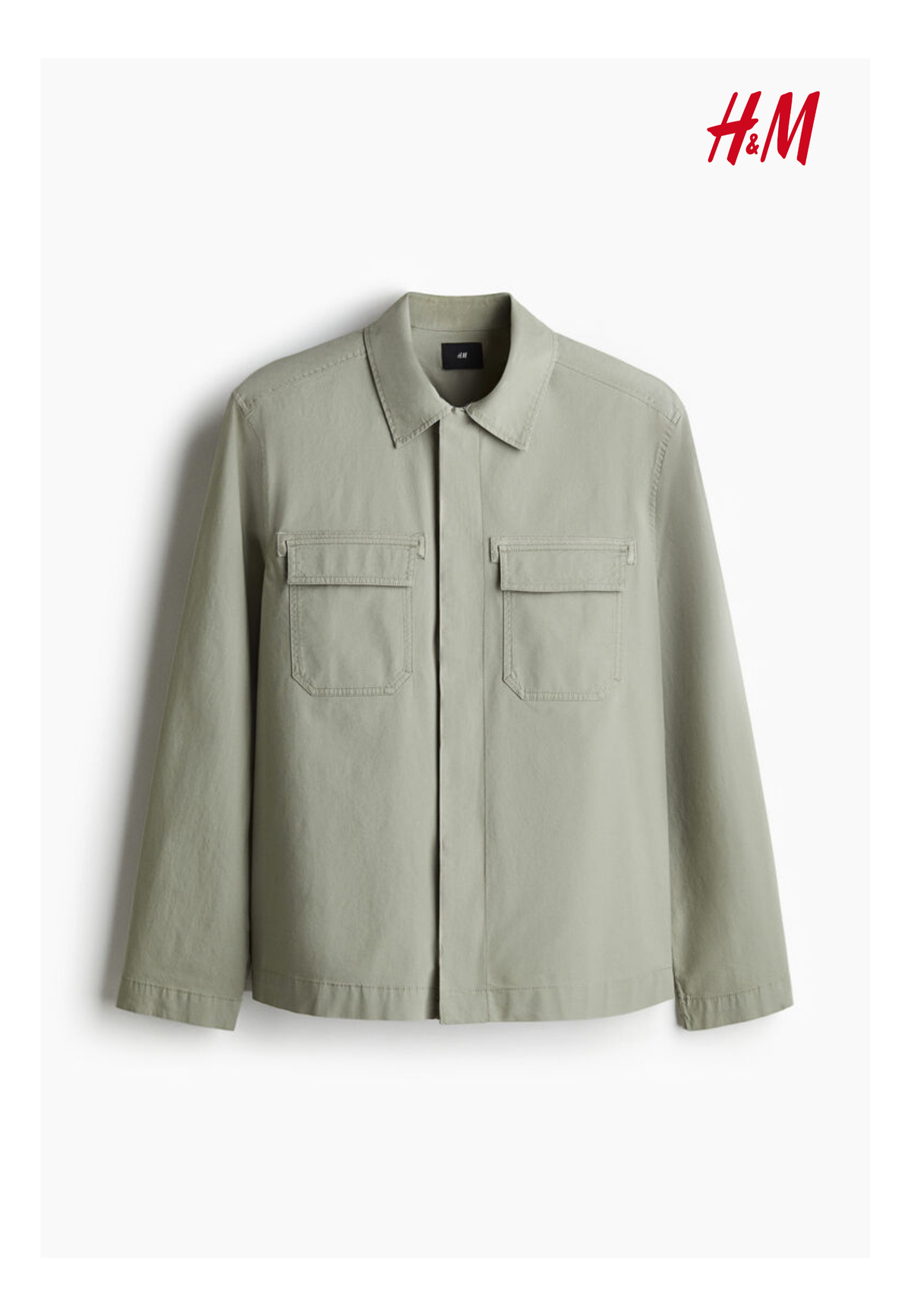 H&M Regular Fit Utility Overshirt