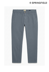Springfield Men Slim Fit Cotton Pants