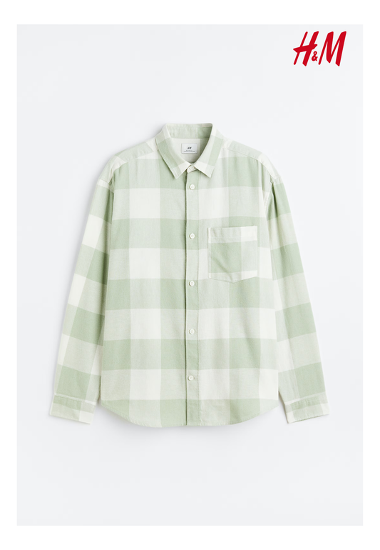 H&M Relaxed Fit Flannel Shirt