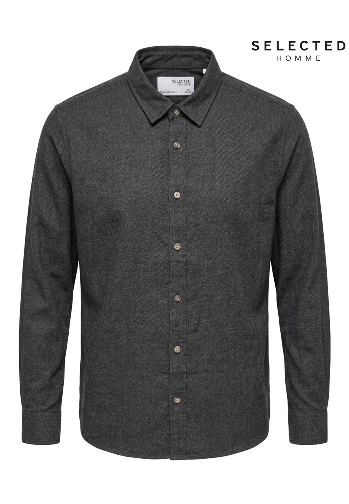 Selected Homme Men Linen Shirt
