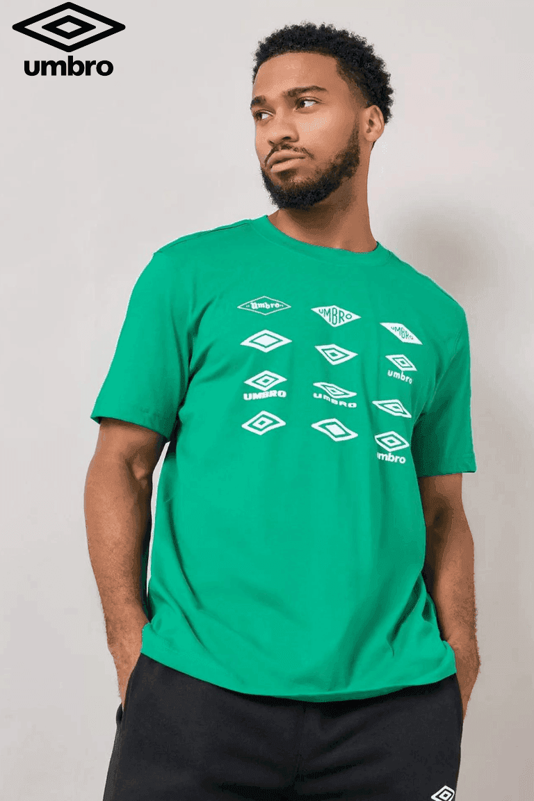 UMBRO HISTORIC LOGO GRAPHIC CREW NECK T - SHIRT - SMgarment's