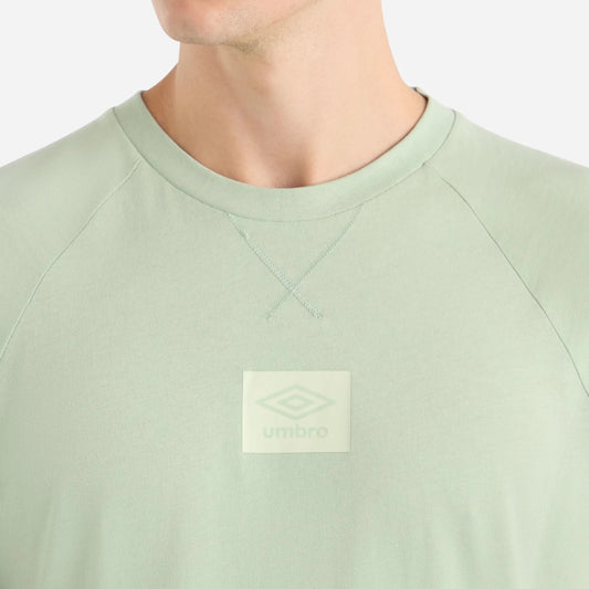 Umbro Small Logo Tee Frosty Green - Smgarment's