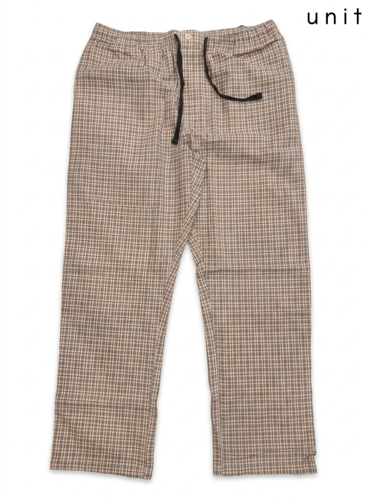 UNIT Nightwear Relaxed Fit Cotton Trouser