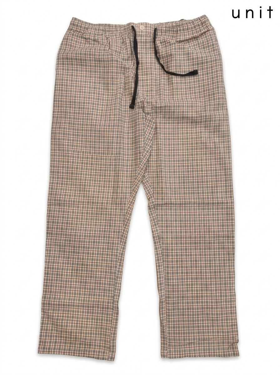 UNIT Nightwear Relaxed Fit Cotton Trouser
