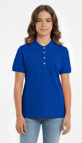 UP2FASHION Solid Polo Neck T-Shirt - Smgarment's