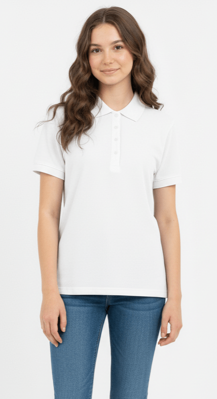UP2FASHION Solid Polo Neck T-Shirt - Smgarment's