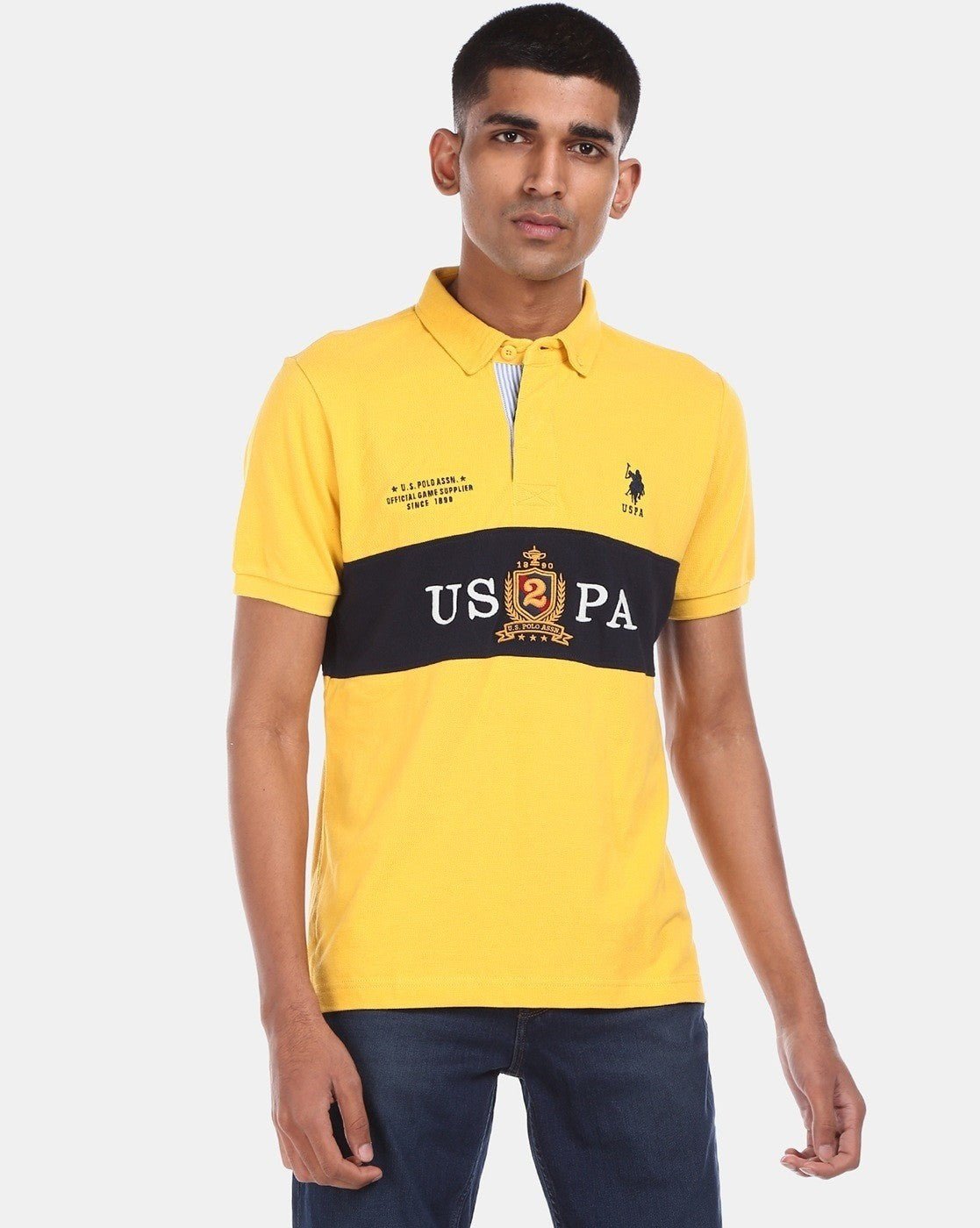 U.S. POLO ASSN. Men Solid Polo - SMgarment's