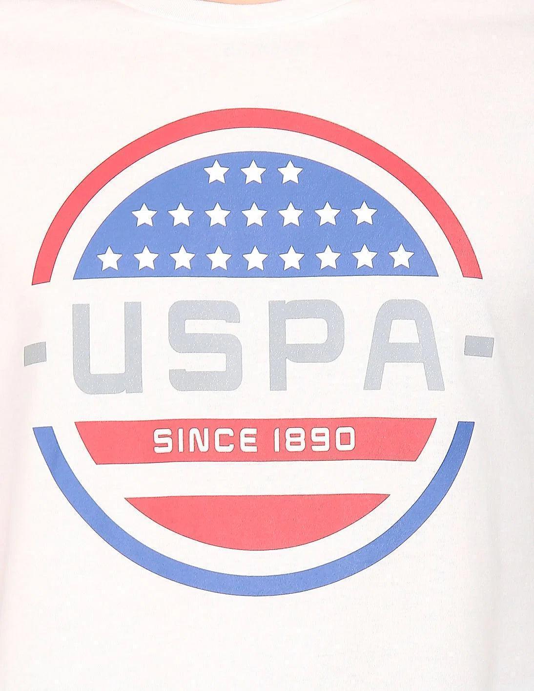 U.S. POLO ASSN. WHITE CREW NECK - SMgarment's