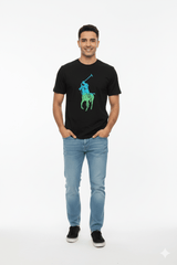 USPA MENS Classic Fit Big Pony Jersey T-Shirt - Smgarment's