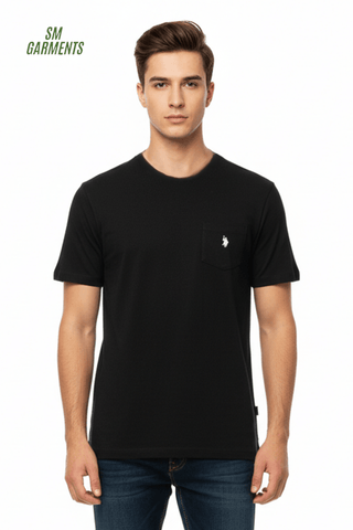 USPA MENS CLASSIC LOGO T SHIRT - Smgarment's