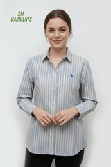 USPA WOMENS STRIPES SHIRT - Smgarment's