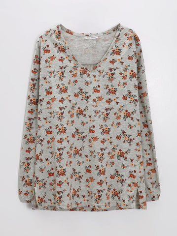 VENCA LONG - SLEEVED T - SHIRT WITH ELASTIC CUFF - SMgarment's