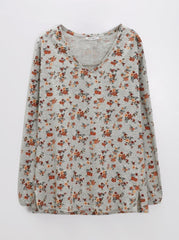 VENCA LONG - SLEEVED T - SHIRT WITH ELASTIC CUFF - SMgarment's