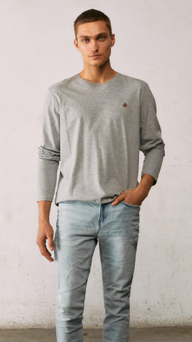 Slim Fit Light Wash Jeans For Mens